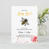 Aufdeckung einer Einladung zum Bienengeschlecht (Stehend Vorderseite)