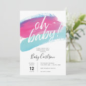 Aufdeckung einer modernen Einladung (Stehend Vorderseite)