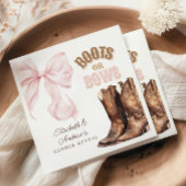 Aufdeckung von Stiefeln oder Bows Serviette