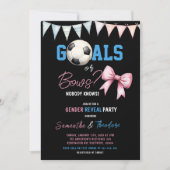 Aufdeckung von Zielen oder Bögen bei Jungen oder M Einladung (Vorderseite)