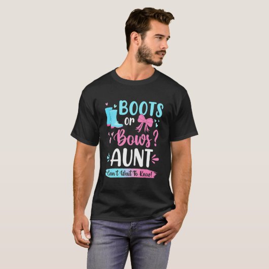 Aufdeckungsstiefel oder Bogen, die Babypar T-Shirt (Vorne ganz)