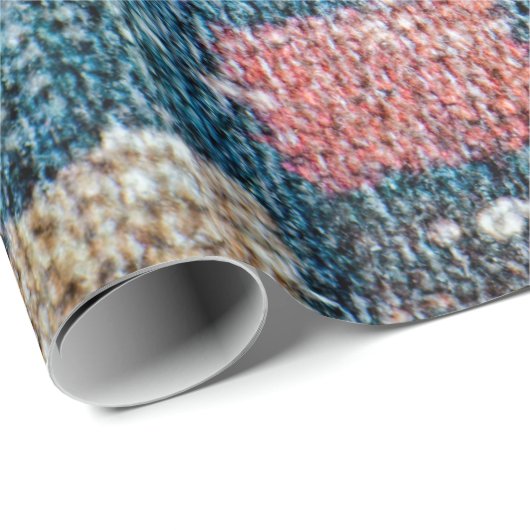 Aufdruckmaterial Geschenkpapier (Rolleneckpunkt)