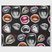 Aufdruckpapier für Lips Geschenkpapier (Flach)