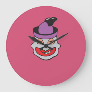 Aufeinander folgender Moment Süßigkeit-FO, der Große Wanduhr