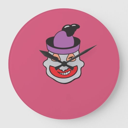 Aufeinander folgender Moment Süßigkeit-FO, der Große Wanduhr (Vorderseite)