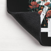 Aufenthalt 86 47 Blume Mohnprotest Frauen Kinder M Mousepad (Ecke)
