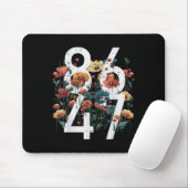 Aufenthalt 86 47 Blume Mohnprotest Frauen Kinder M Mousepad (Mit Mouse)