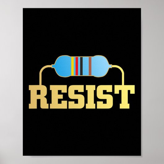 Aufenthalt I Liebe Electrical Electronics Geek Wor Poster (Vorne)
