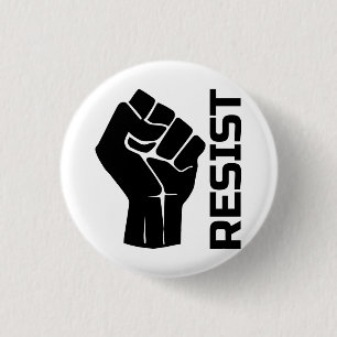 Aufenthalt mit Faust - in schwarz 0002 Button