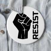 Aufenthalt mit Faust - in schwarz 0002 Button (Beispiel)