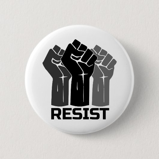 Aufenthalt mit Faust - in schwarz 0003 Button (Vorderseite)