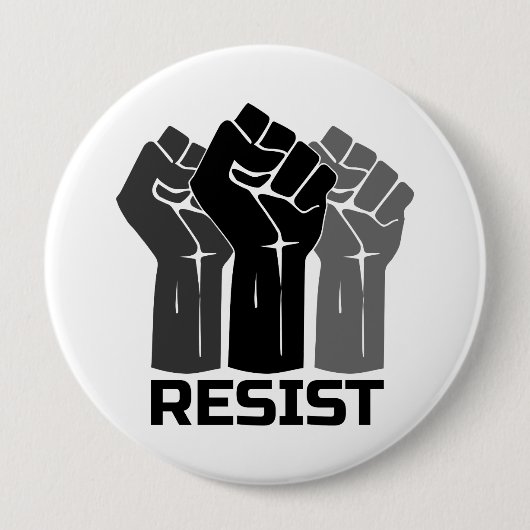 Aufenthalt mit Faust - in schwarz 0003 Button (Vorderseite)