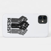 Aufenthalt mit Faust - in schwarz 0003 Case-Mate iPhone Hülle (Rückseite (Horizontal))