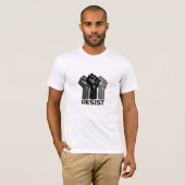 Aufenthalt mit Faust - in schwarz 0003 T-Shirt (Vorne ganz)