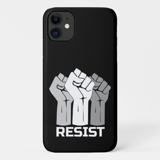 Aufenthalt mit Faust - in weiß 0003 Case-Mate iPhone Hülle (Rückseite)