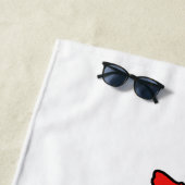 Aufenthalt mit Pride Strandtuch (Beispiel)