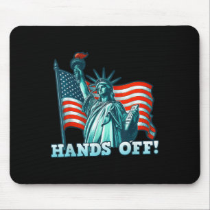 Aufenthalt und Protest Funny statue of Liberty Gif Mousepad