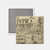 Aufenthalt von David R Kerr Magnet (Vorderseite/Rückseite)