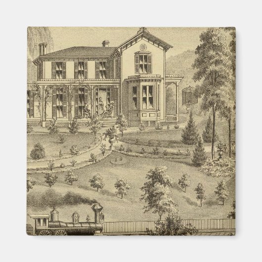 Aufenthalt von David R Kerr Magnet (Vorne)