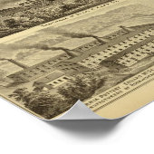 Aufenthalt von David R Kerr Poster (Ecke)