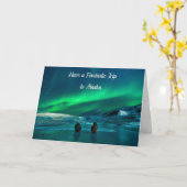 Aufenthaltskarte für jemanden, der nach Alaska fäh Karte (Gelbe Blume)