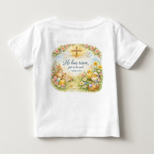 Auferstanden tshirt (Rückseite)