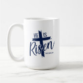 Auferstandenes Kreuz Kaffeetasse (Links)