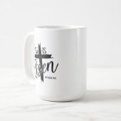 Auferstandenes Kreuz Kaffeetasse (Vorderseite Links)