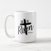 Auferstandenes Kreuz Kaffeetasse (Links)