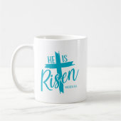 Auferstandenes Kreuz Kaffeetasse (Links)