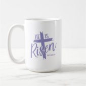 Auferstandenes Kreuz Kaffeetasse (Links)