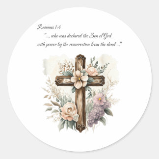 Auferstehung, Bibelziffer, Glaube, Christentum, Je Runder Aufkleber