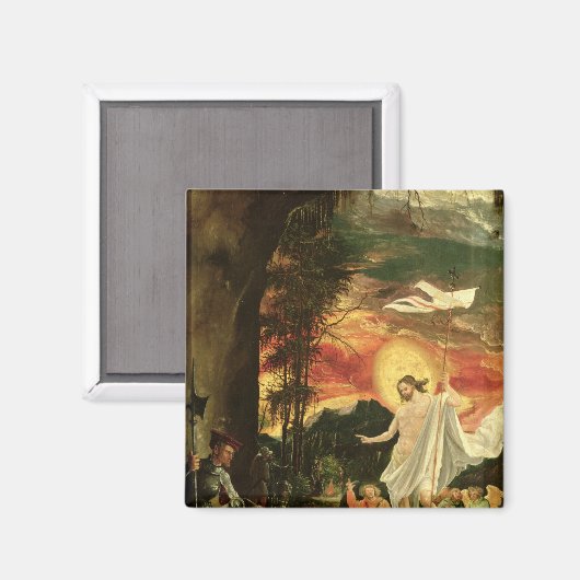 Auferstehung Christi, 1518 Magnet (Vorderseite/Rückseite)