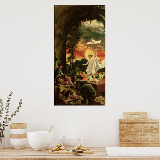 Auferstehung Christi, 1518 Poster (Küche)