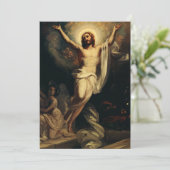 Auferstehung Christi durch Robert Wilhelm Ekman Einladung (Stehend Vorderseite)