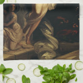 Auferstehung Christi durch Robert Wilhelm Ekman Geschirrtuch (Gefaltet)