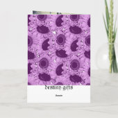 Auferstehung Christi Feiertagskarte (Rückseite)