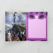 Auferstehung Christi Feiertagskarte (Innenseite)