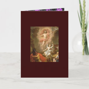 Auferstehung Christi Feiertagskarte