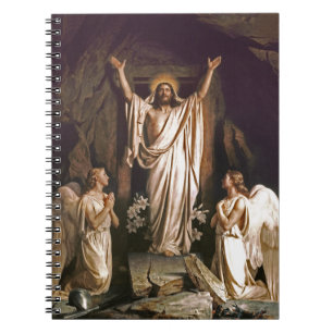Auferstehung Christi. Fine Art Gift Notebook Notizblock