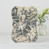 Auferstehung Christi Jesus Einladung (Stehend Vorderseite)