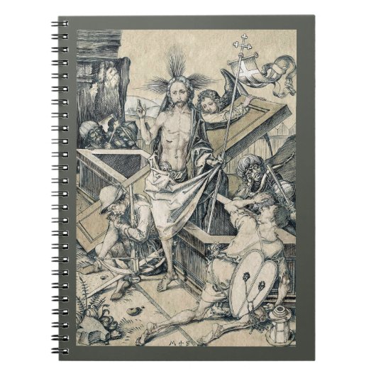 Auferstehung Christi Jesus Notizblock (Vorderseite)