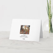 Auferstehung Christi Karte (Rückseite)