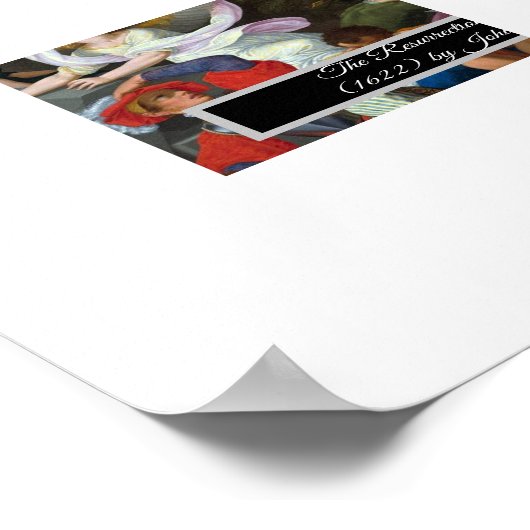 Auferstehung Christi Poster (Ecke)