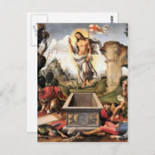 Auferstehung Christi Postkarte (Vorne/Hinten)