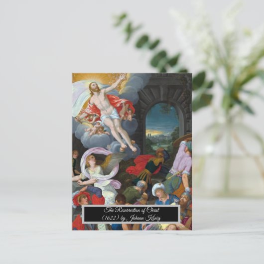 Auferstehung Christi Postkarte (Stehend Vorderseite)