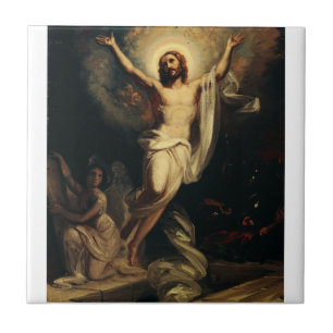 Auferstehung Christi von Robert Wilhelm Ekman  Fliese