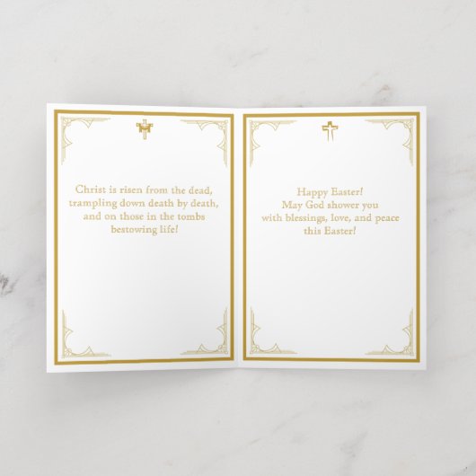 Auferstehung christlich-orthodoxer Ostern (Innen Abgelegt)