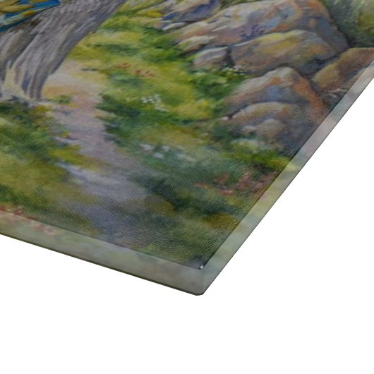 Auferstehung der Jesusschotte Schneidebrett (Ecke)