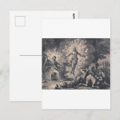 Auferstehung Jesu Christi durch Jan Luyken Postkarte (Vorne/Hinten)